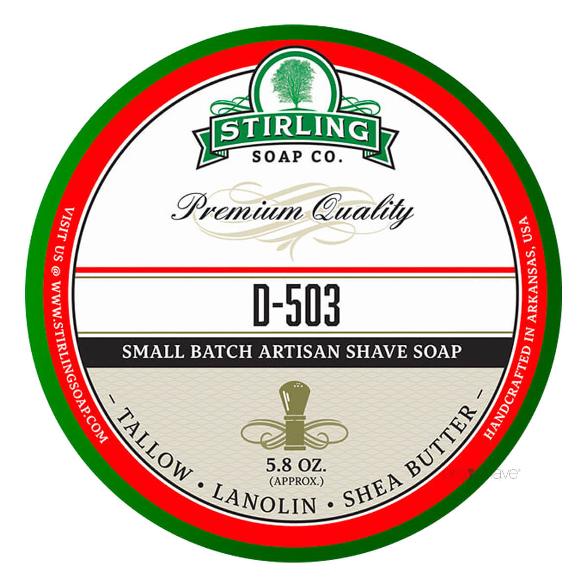 Billede af Stirling Soap Co. Barbersæbe, D-503, 170 ml.