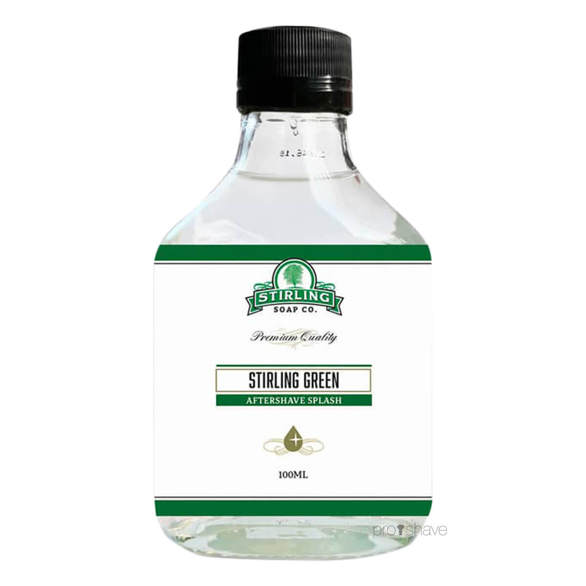 Stirling Soap Co. Aftershave Splash, Stirling Green, 100 ml.