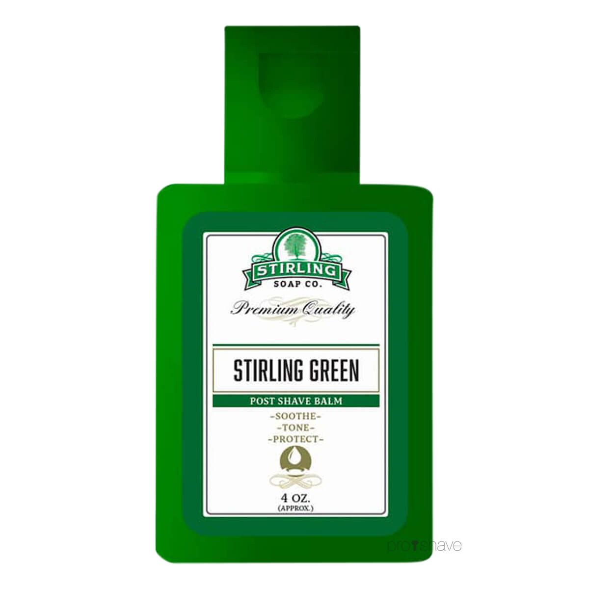 Stirling Soap Co. Aftershave Balm, Stirling Green, 118 ml.