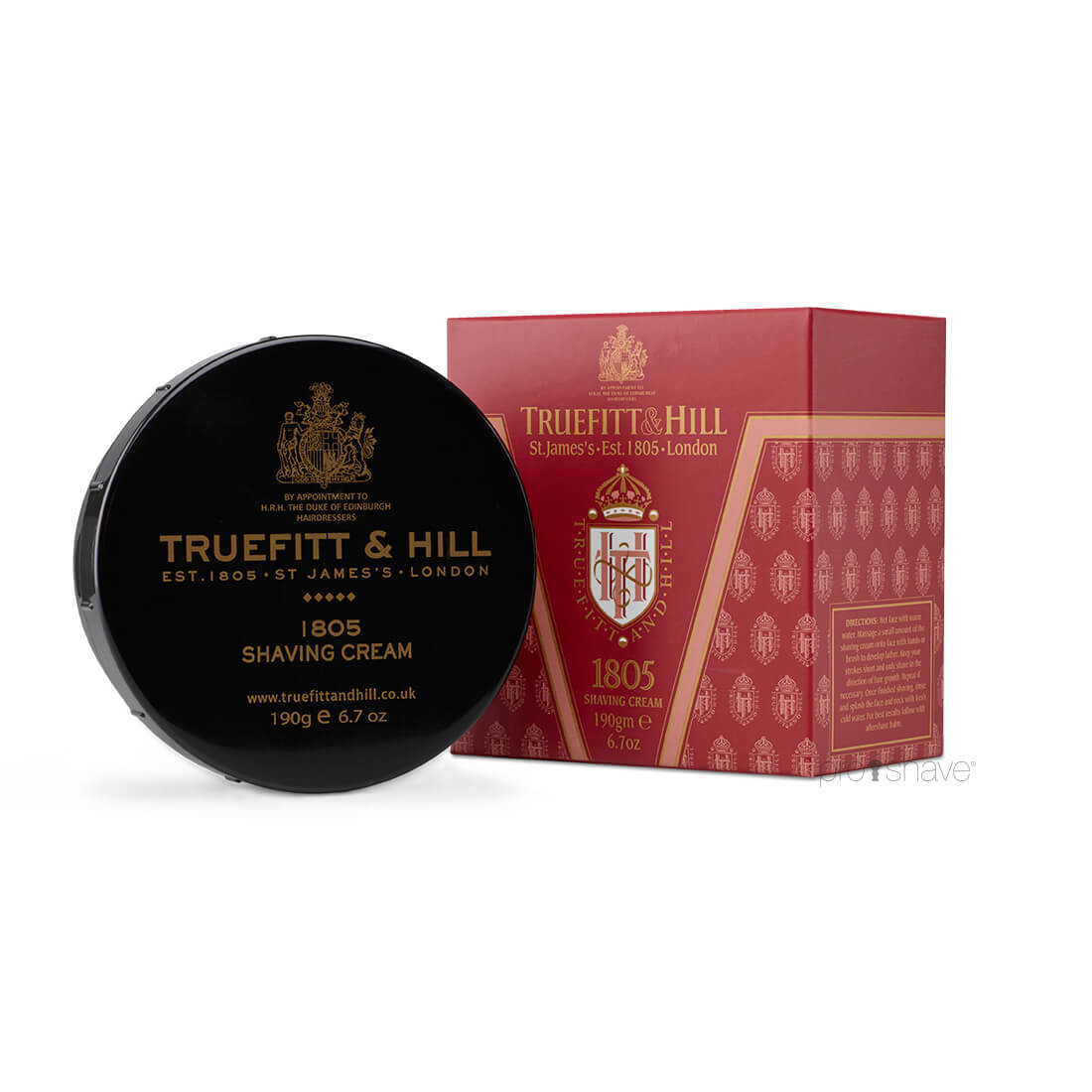 10: Truefitt & Hill Barbercreme, 1805, 190 gr.