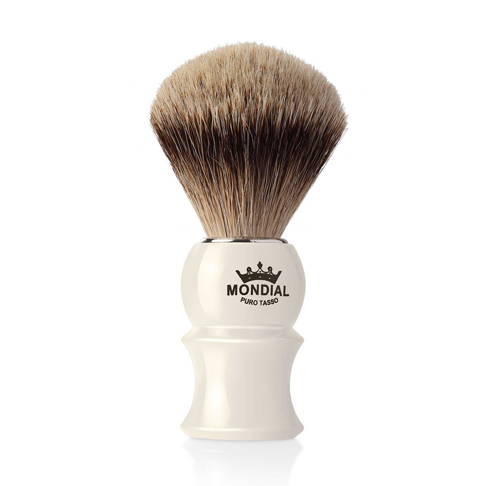 Mondial Super Badger Barberkost, James, Ivory