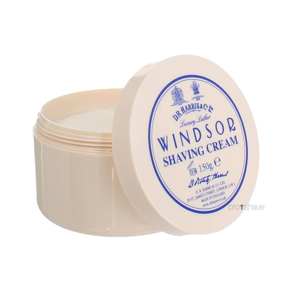 D.R. Harris Luksus Windsor Barbercreme, 150 gr.