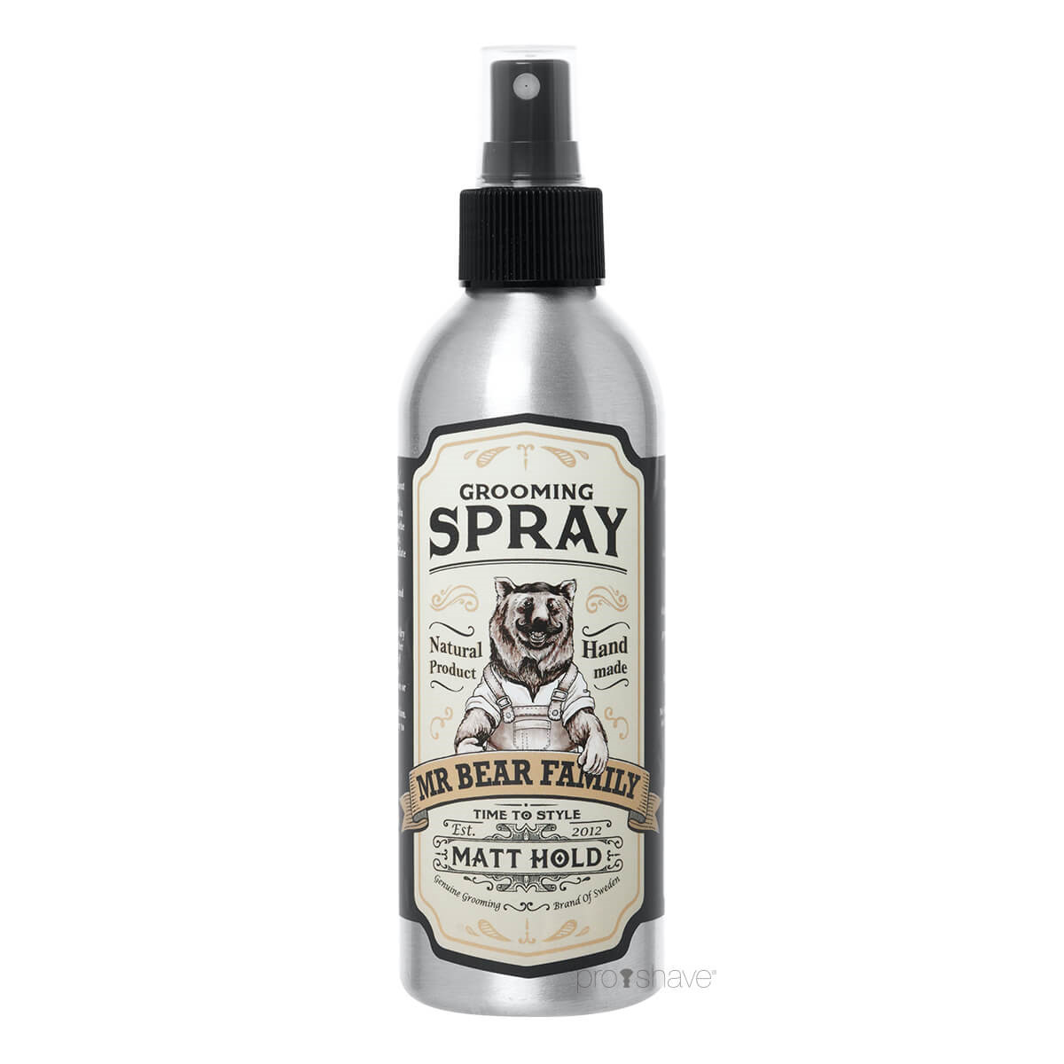 Se Mr. Bear Grooming Spray - Matt Hold, 200 ml. hos Proshave