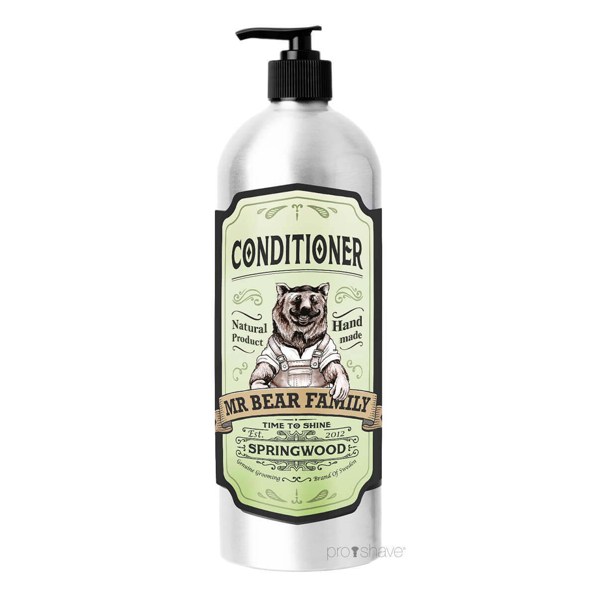 Se Mr. Bear All Over Conditioner, Springwood, 1000 ml. hos Proshave