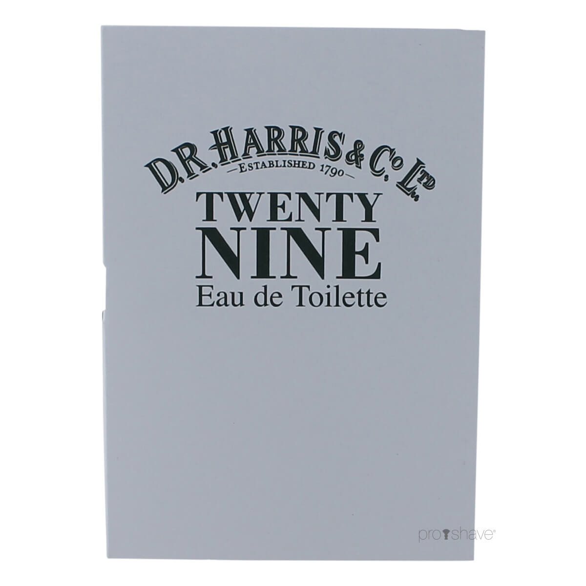 Se D.R. Harris Twenty Nine Eau de Toilette, SAMPLE, 2 ml. hos Proshave