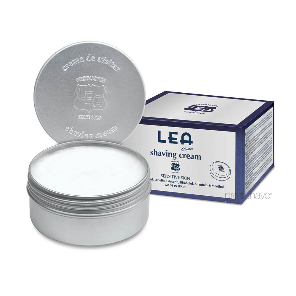 Billede af LEA Classic Barbercreme i metaldåse, 150 gr.