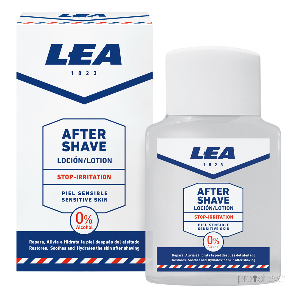 Se LEA Aftershave Lotion, Alkoholfri, 125 ml. hos Proshave