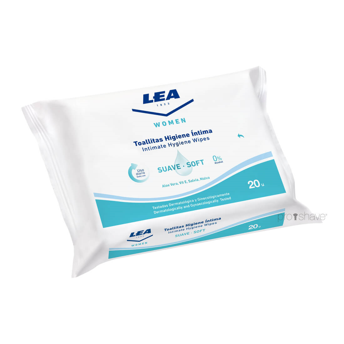 Billede af LEA Intimate Hygiene Wipes Soft, 20 stk.