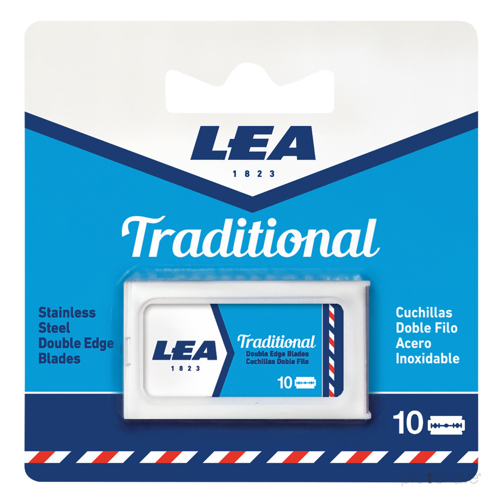LEA Traditional, DE-Barberblade, 10 stk.