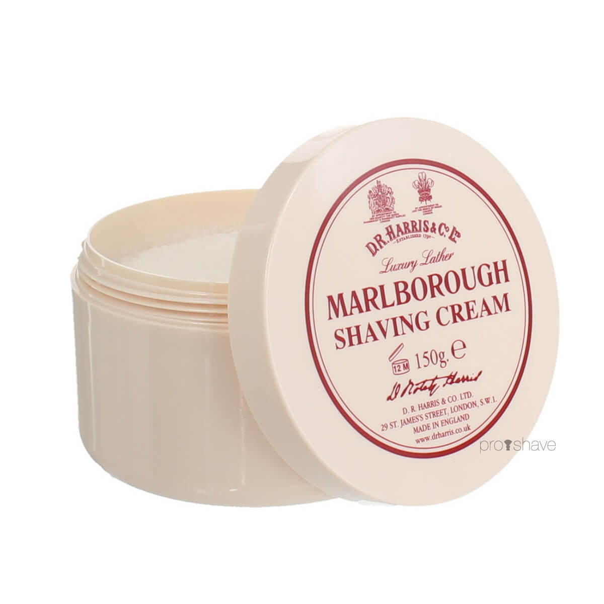 Billede af D.R. Harris Luksus Marlborough Barbercreme, 150 gr.