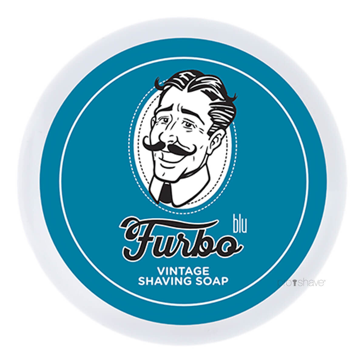 Billede af Furbo Barbersæbe, Vintage Blu, 100 ml.