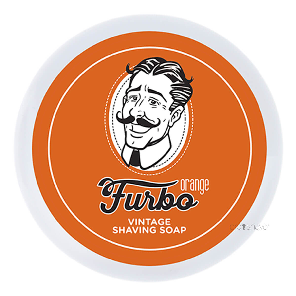 Furbo Barbersæbe, Vintage Orange, 100 ml.