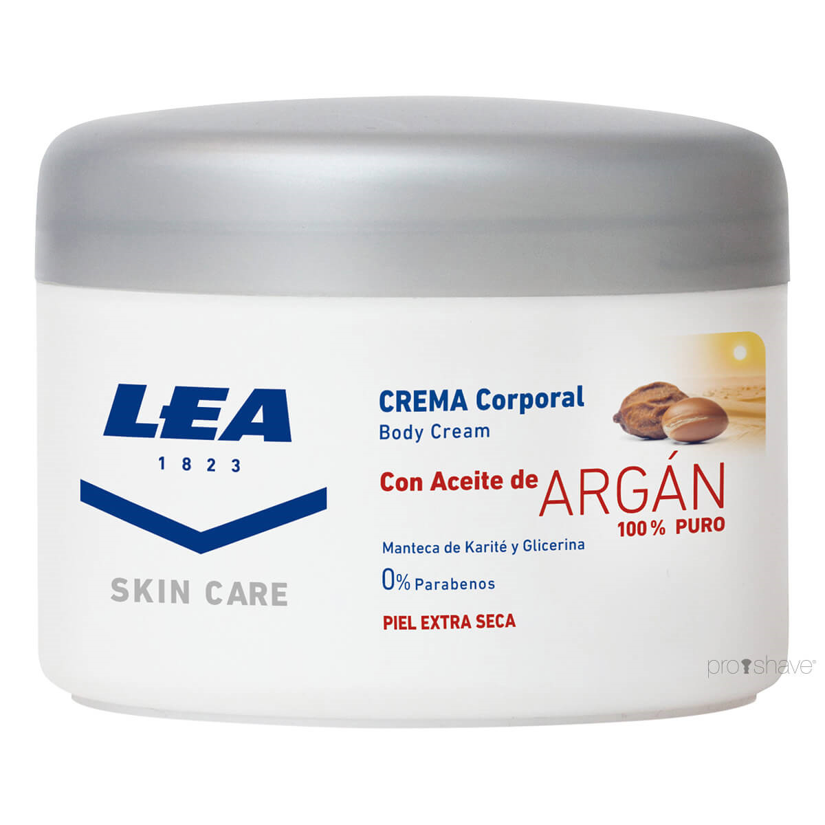 5: LEA Body Creme, Arganolie, 200 ml.