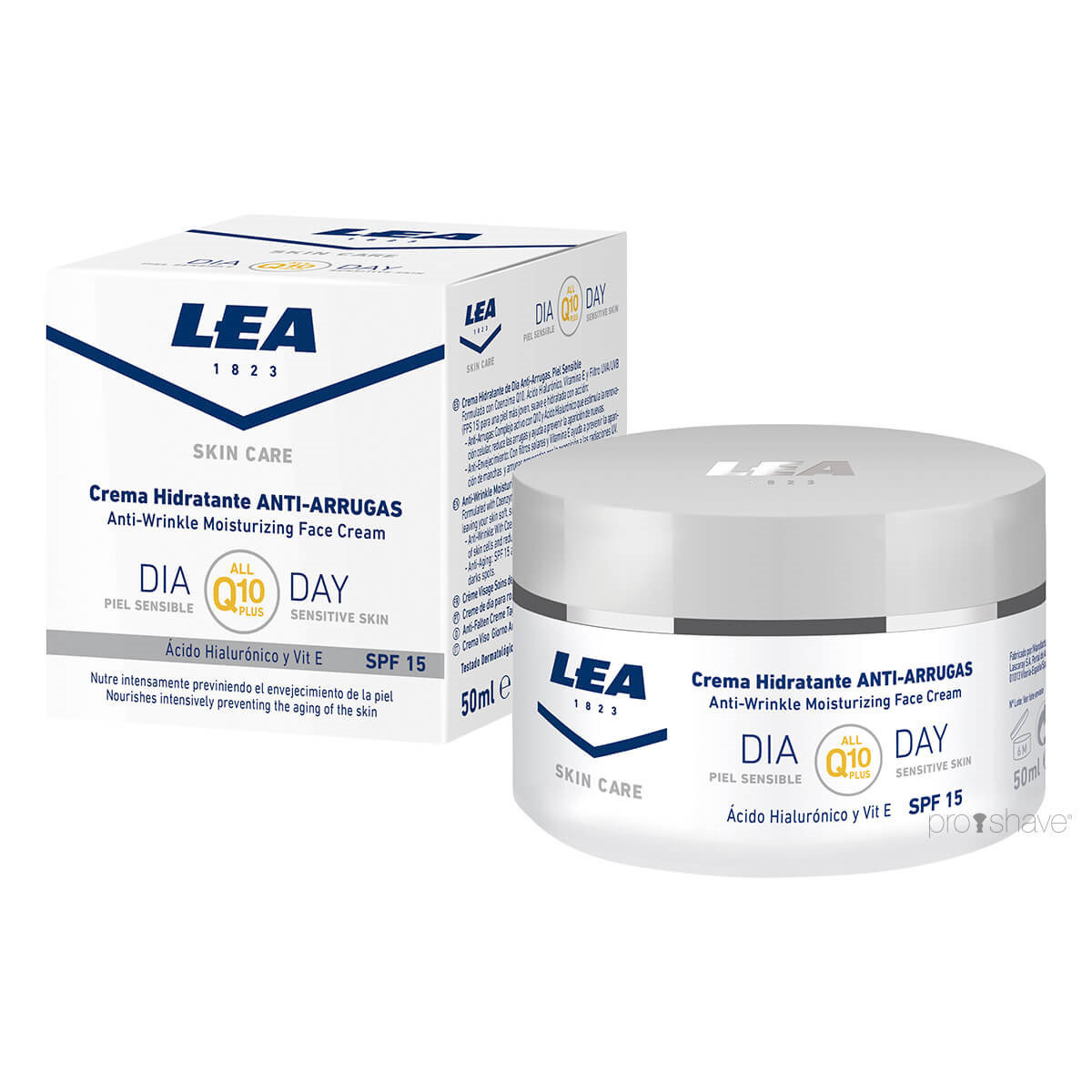 LEA Anti-Wrinkle Moisturizer Day Cream, Q 10 Plus, 50 ml.