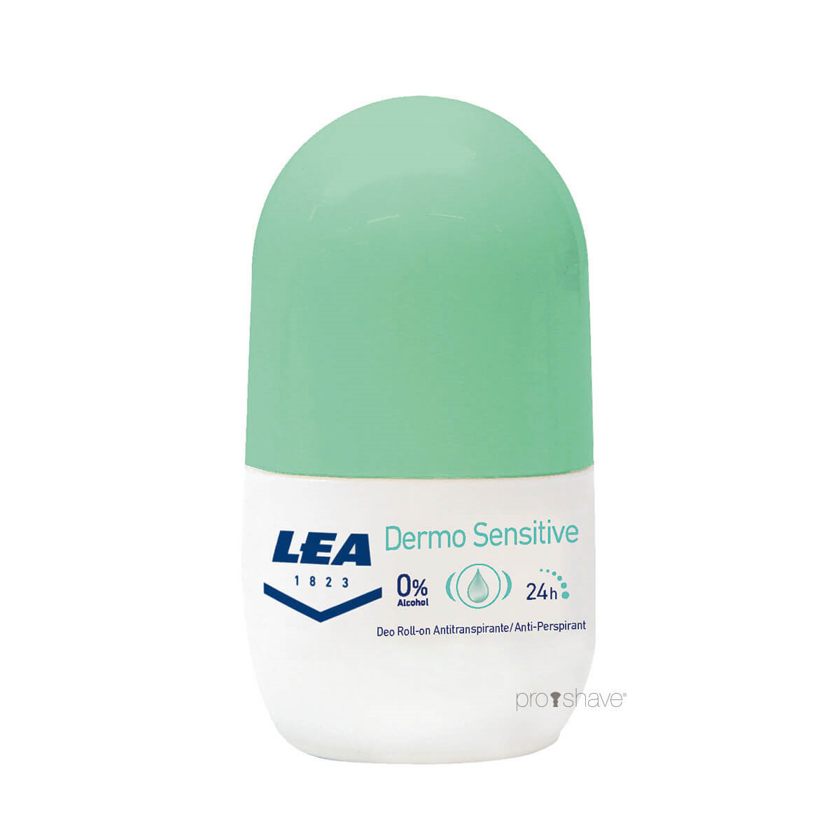 Se LEA Deo Roll on, Dermo Sensitive, Rejsestørrelse, 20 ml. hos Proshave