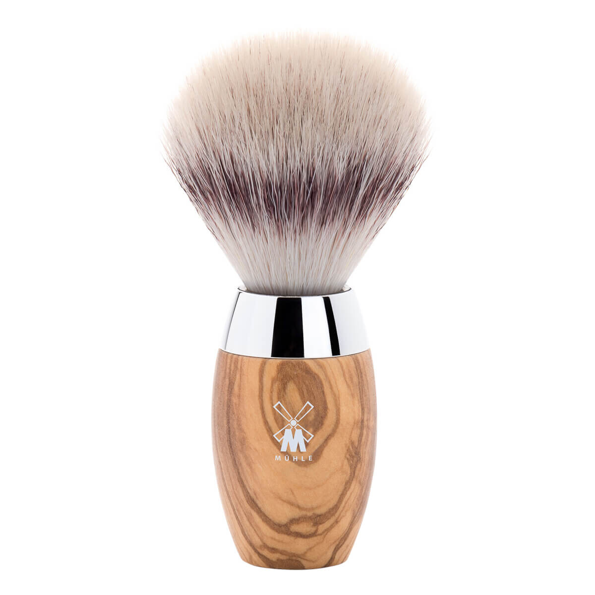 Mühle Silvertip Fibre® Barberkost, 21 mm, Kosmo, Oliventræ
