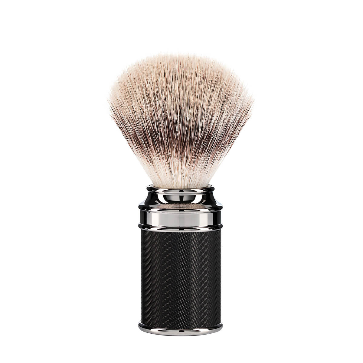 Mühle Silvertip FibreÂ® Barberkost, 21 mm, Traditional, Black