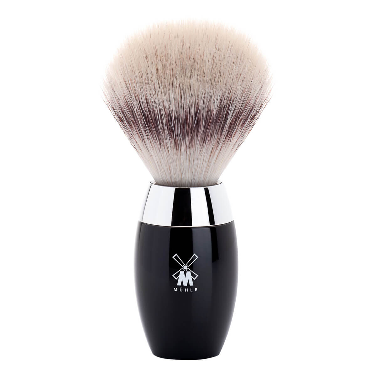 Mühle Silvertip Fibre® Barberkost, 21 mm, Kosmo, Sort Kunstharpiks