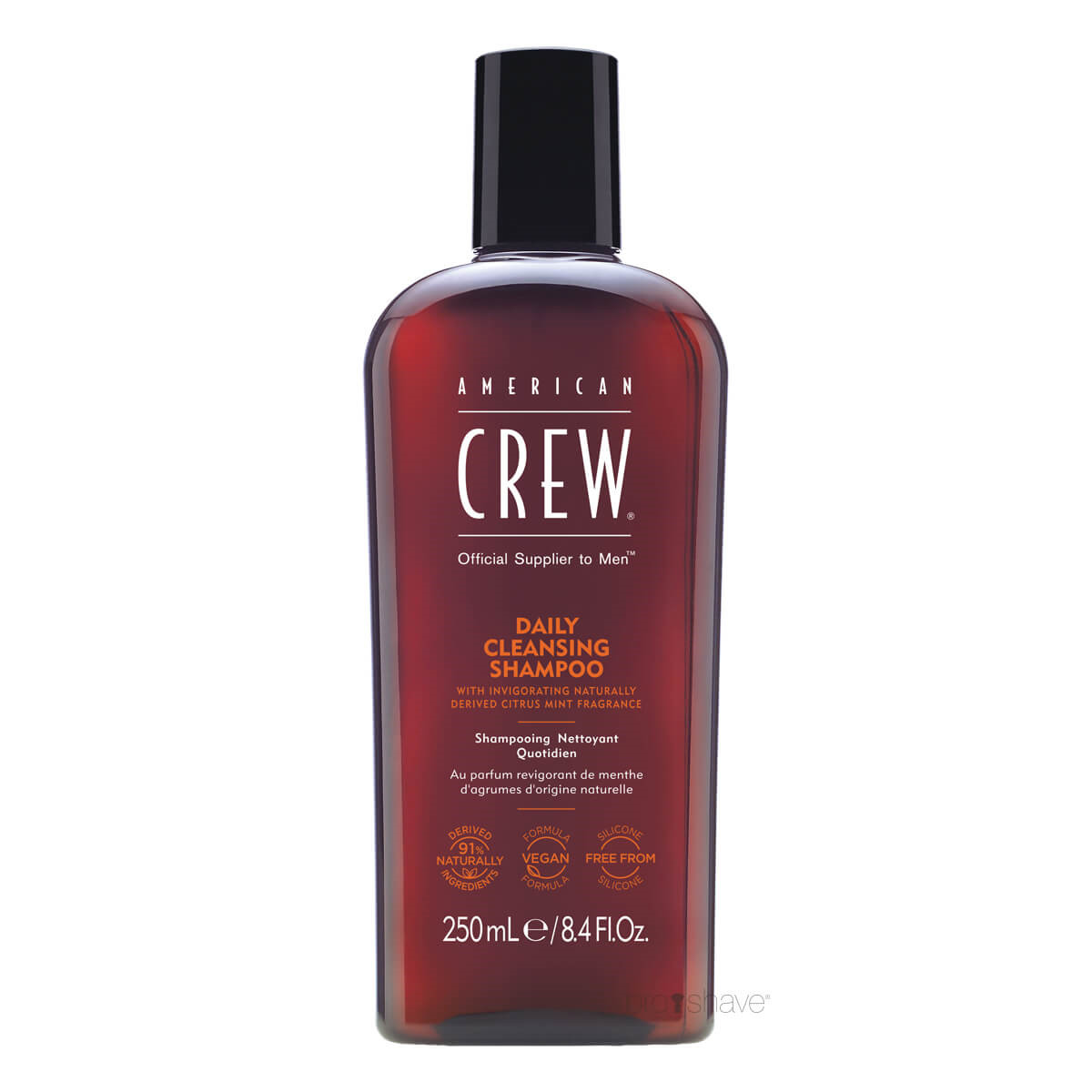 10: American Crew Daily Cleansing Shampoo, 250 ml.