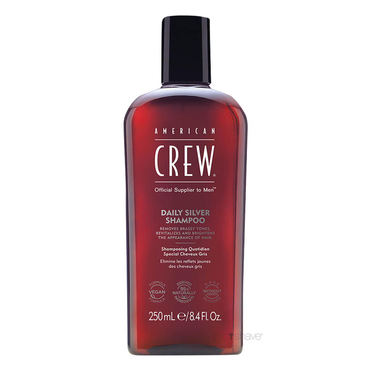 6: American Crew Daily Silver Shampoo, 250 ml.