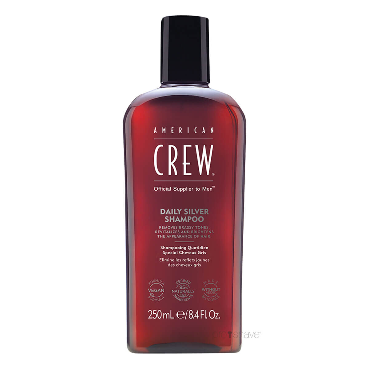 Se American Crew Daily Silver Shampoo (250 ml) hos Proshave