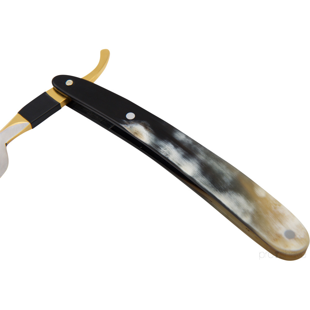 Straight Razor med 5/8 og spanish i Bøffelhorn fra Dovo