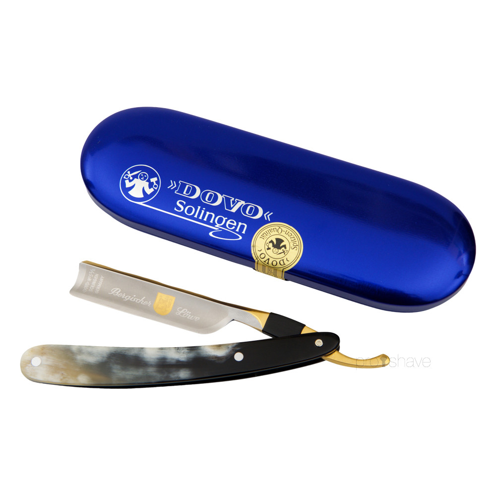 Straight Razor med 5/8 og spanish i Bøffelhorn fra Dovo