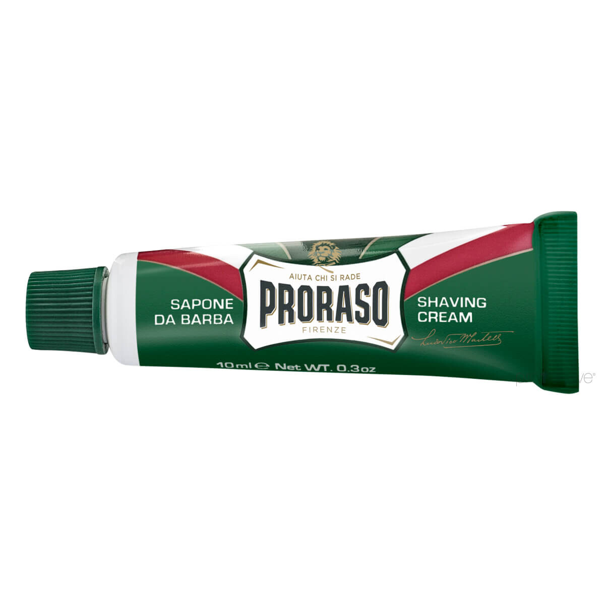 Proraso Barbercreme - Refresh, Eucalyptus & Menthol, Rejsestørrelse, 10 ml.