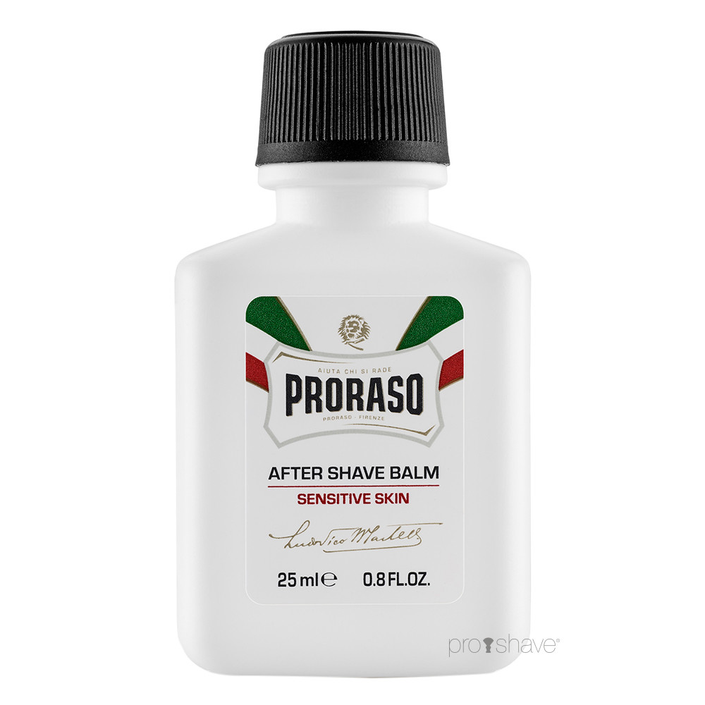 Billede af Proraso Aftershave Balm - Sensitive, Grøn Te & Havre, Rejsestørrelse, 25 ml.