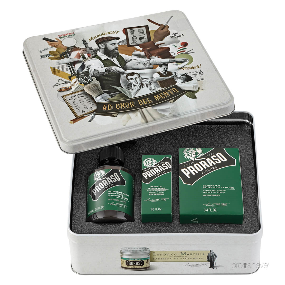 Proraso Gaveæske Til Skægpleje Refreshing