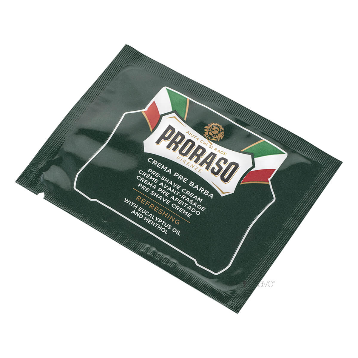 12: Proraso Preshave Cream - Refresh, Eucalyptus & Menthol, Sample, 4 ml.