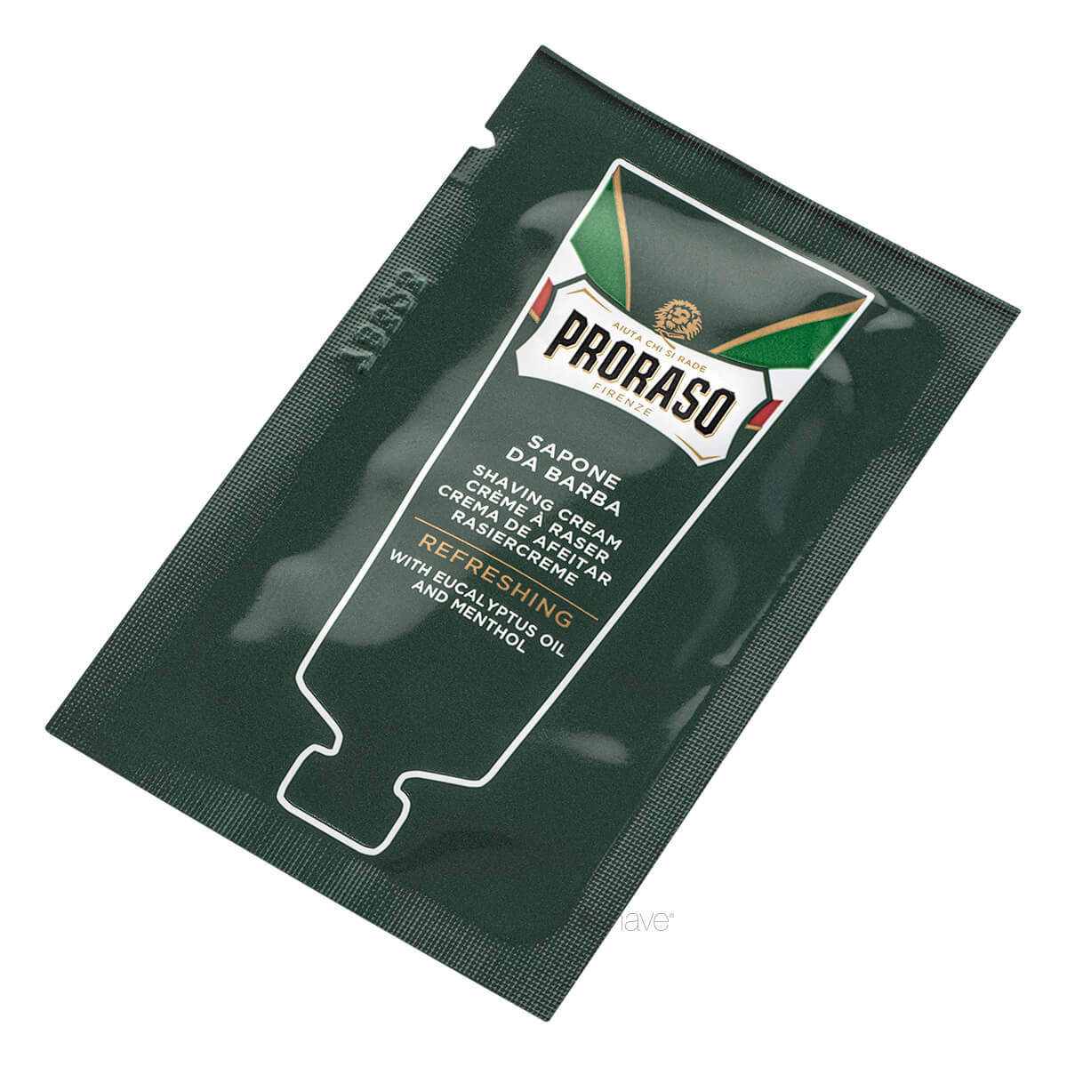 Proraso Barbercreme - Refresh, Eucalyptus & Menthol, Sample, 4 ml.