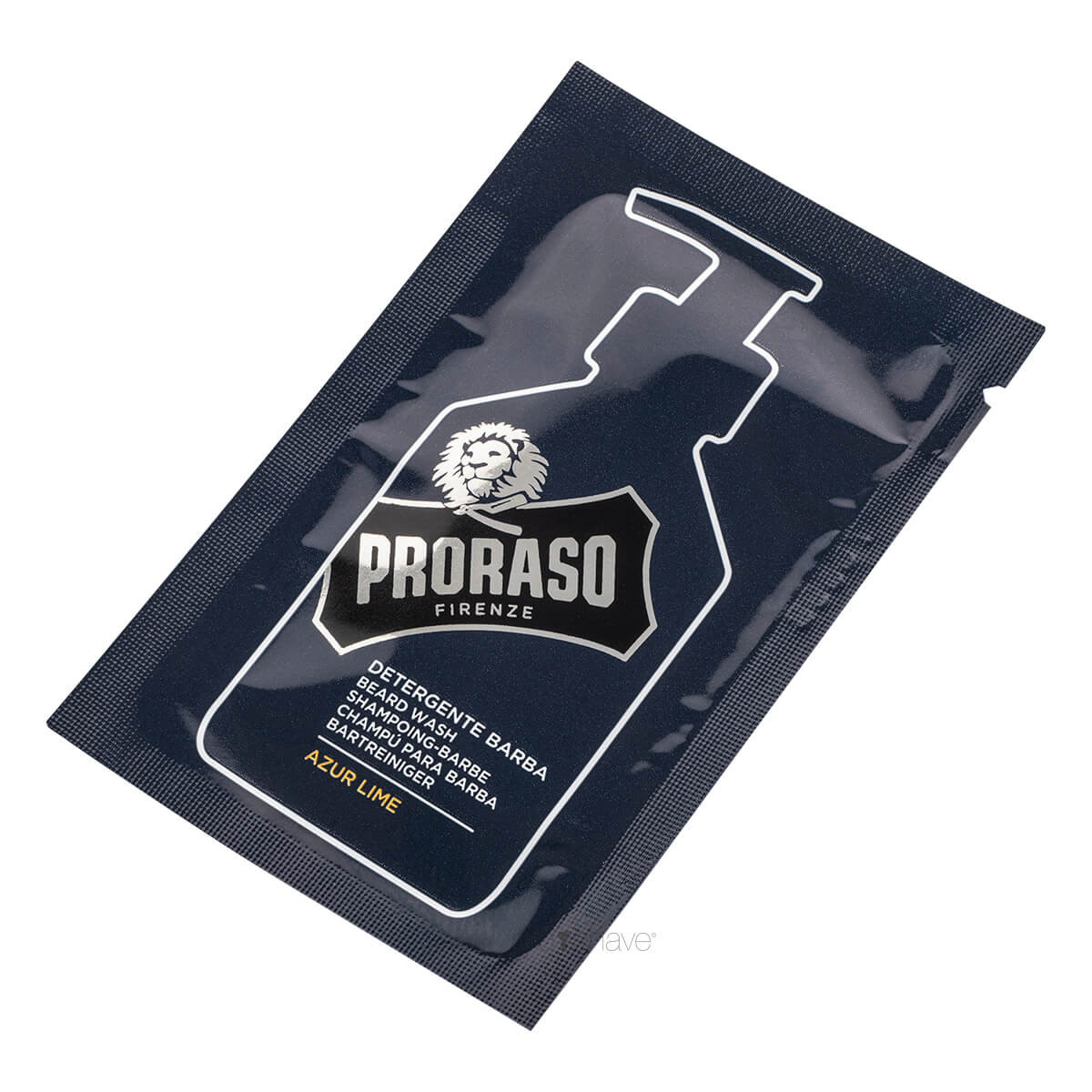 13: Proraso Skægshampoo, Azur Lime, Sample, 4 ml.