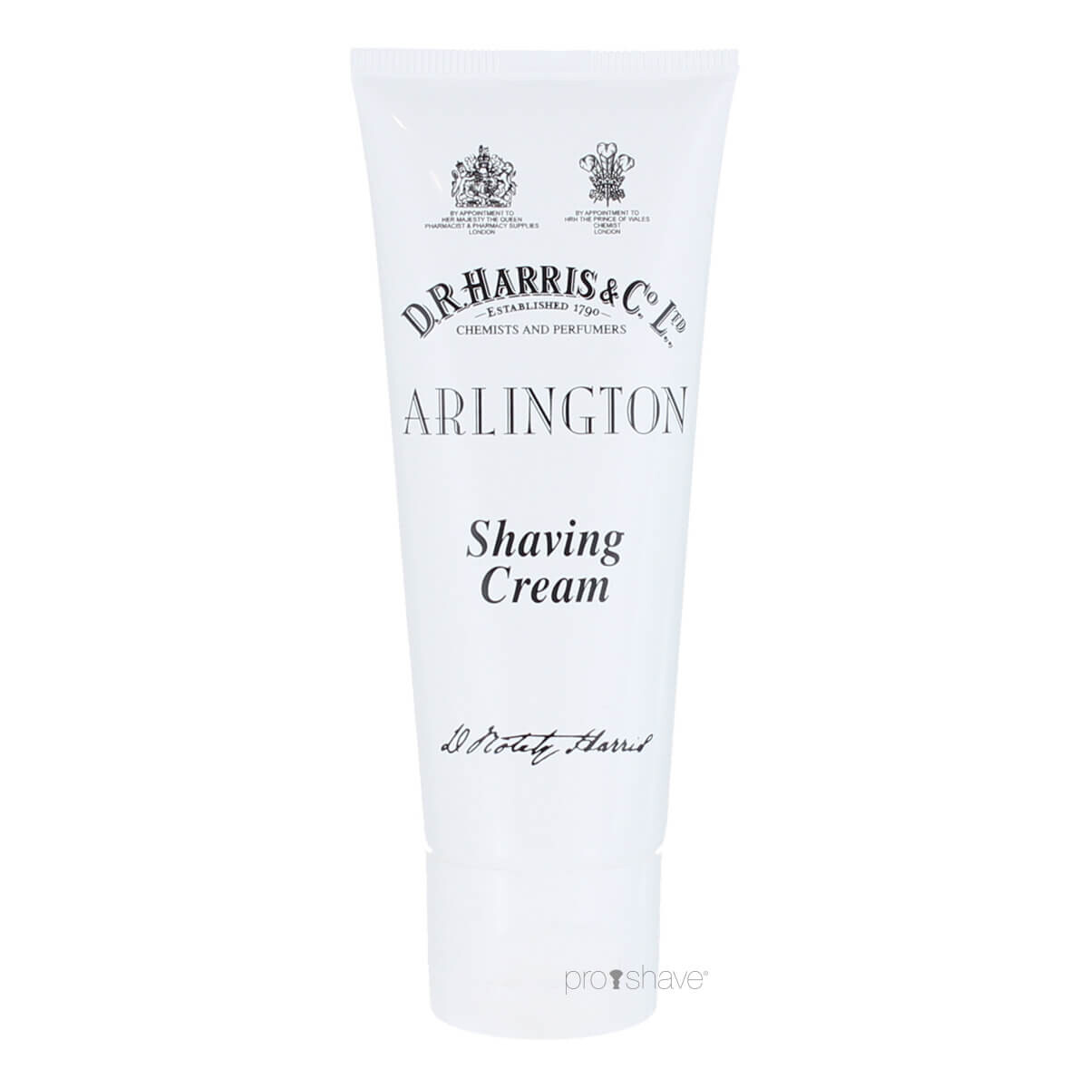 Se D.R. Harris Arlington Barbercreme på tube, 75 ml. hos Proshave