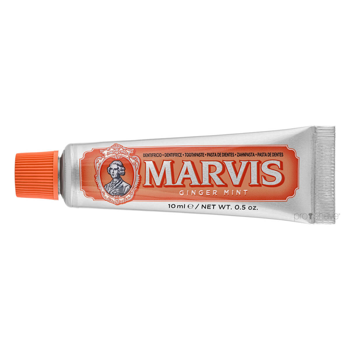 Marvis Ginger Mint Tandpasta, Rejsestørrelse, 10 ml.