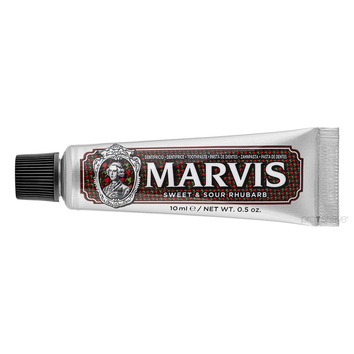 Marvis Sweet & Sour Rhubarb Tandpasta, Rejsestørrelse, 10 ml.