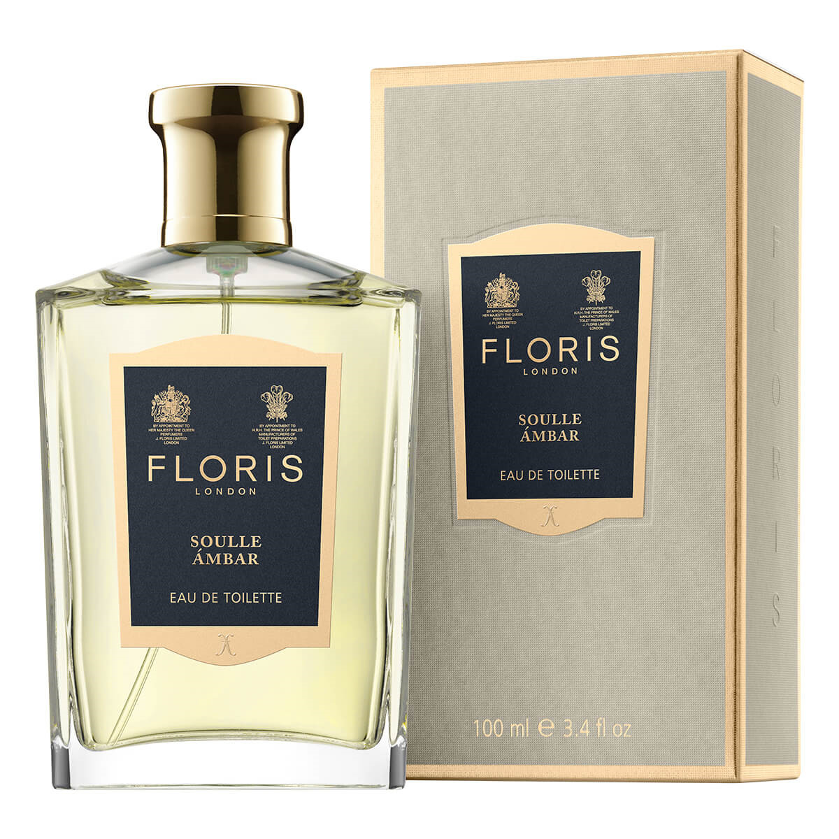 Se Floris Soulle Ãmbar, Eau de Toilette, 100 ml. hos Proshave