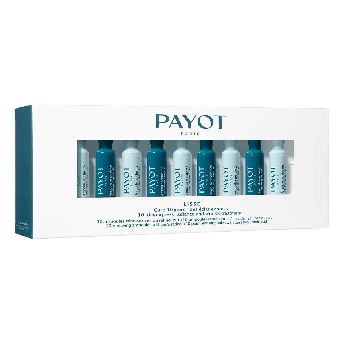 Se Payot 10-day Express Radiance and Wrinkle Treatment, Lisse, 20 x 1 ml. hos Proshave