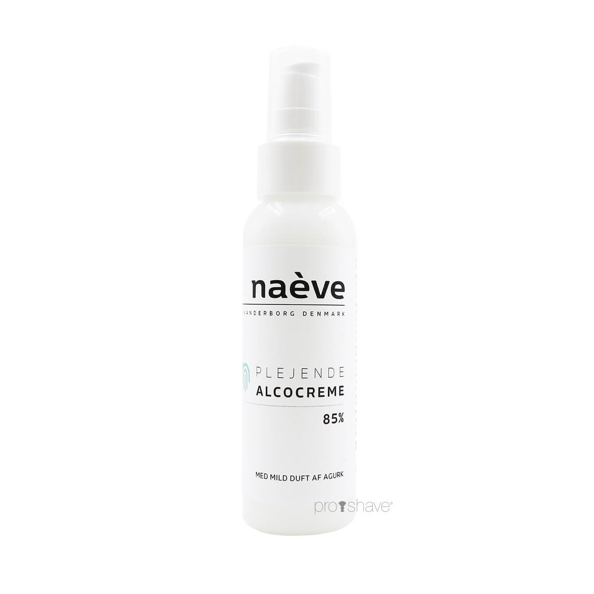 NaÃ¨ve Alcocreme, 85%, Pumpe, 100 ml.