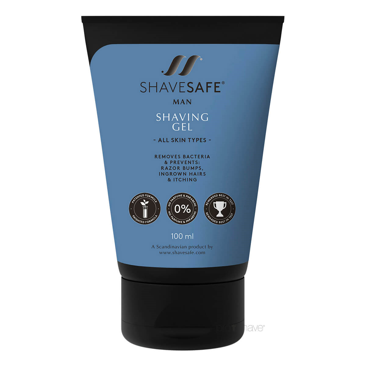 Billede af ShaveSafe Barbergel, Man, 100 ml. hos Proshave
