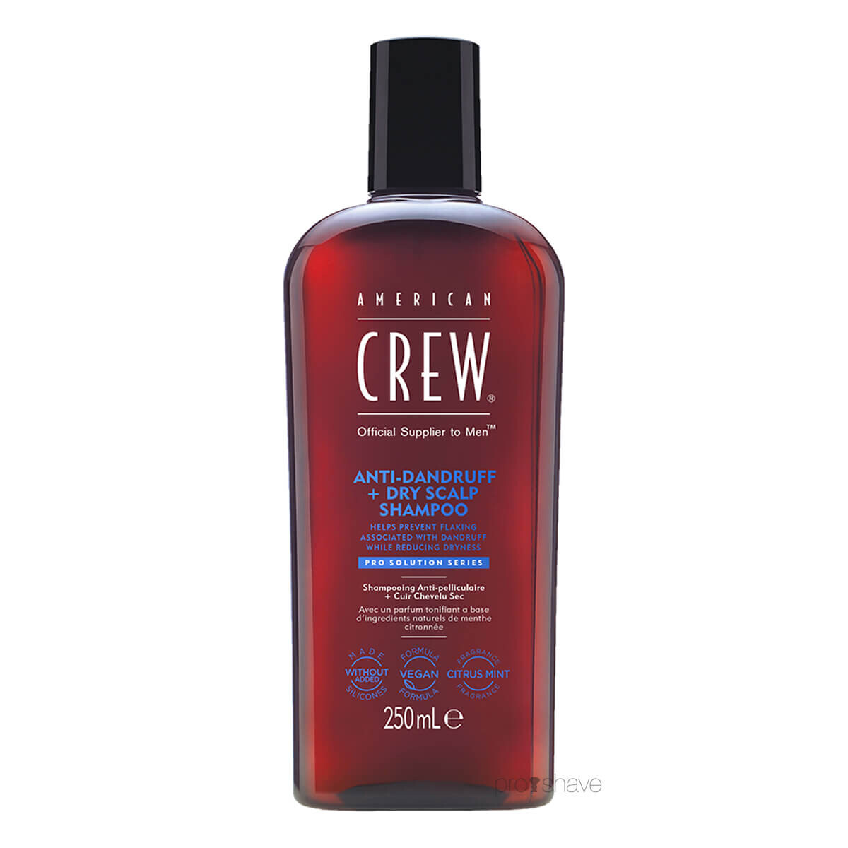 10: American Crew Anti-Dandruff + Dry Scalp Shampoo, 250 ml.