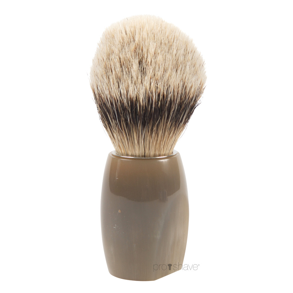 Billede af Dovo Barberkost, Silvertip Badger, Buffalo horn