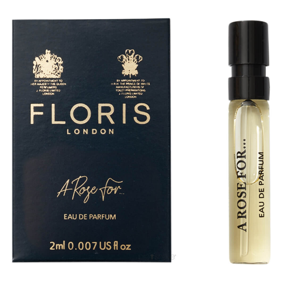 Se Floris A Rose Forâ¦, Eau de Parfum, DUFTPRØVE, 2 ml. hos Proshave