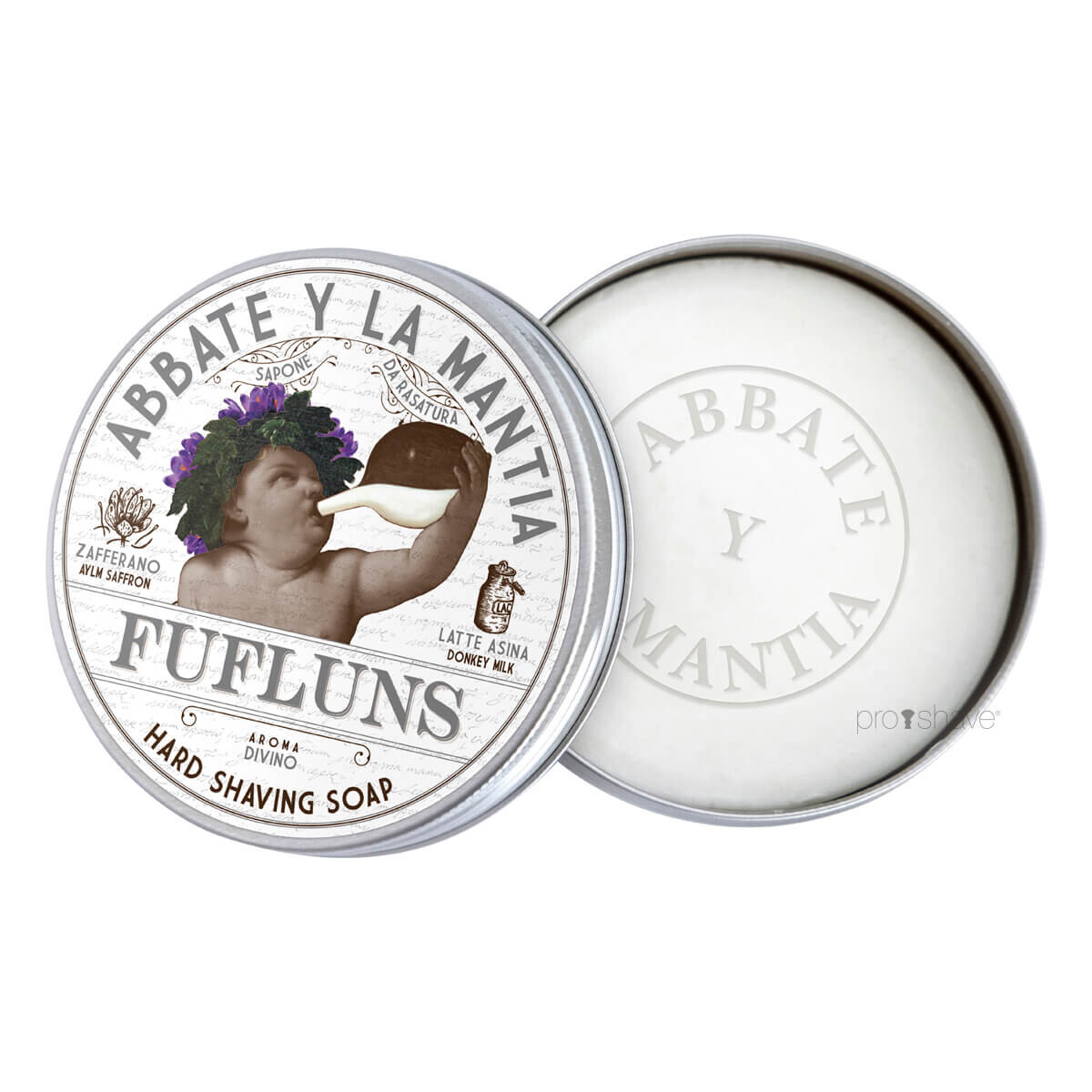 Se Abbate Y La Mantia Barbersæbe, Fufluns, 80 gr. hos Proshave