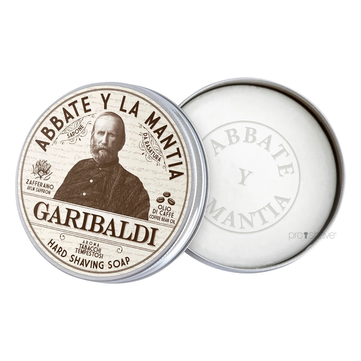 Billede af Abbate Y La Mantia Barbersæbe, Garibaldi, 80 gr.