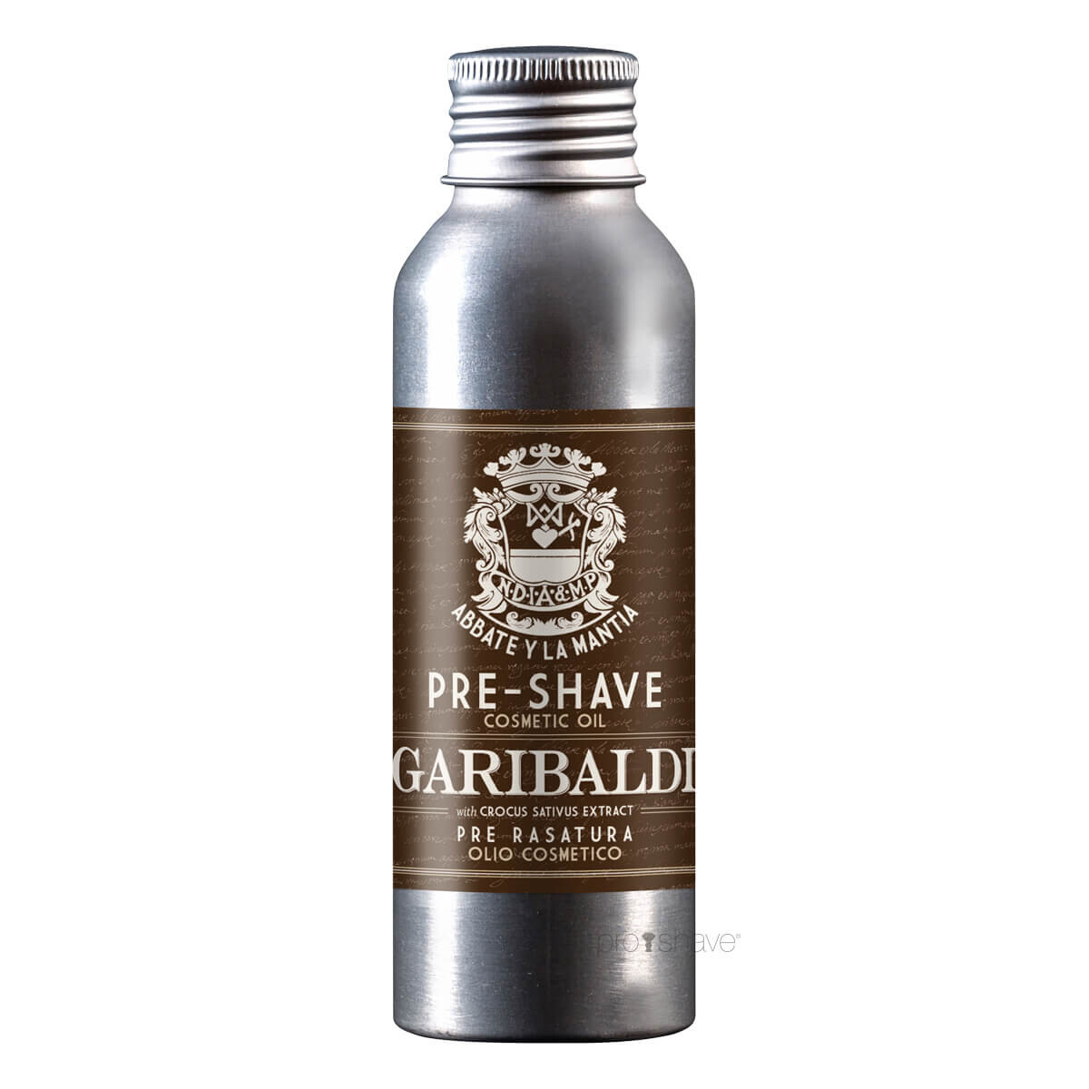 Billede af Abbate Y La Mantia Preshave Olie, Garibaldi, 100 ml.