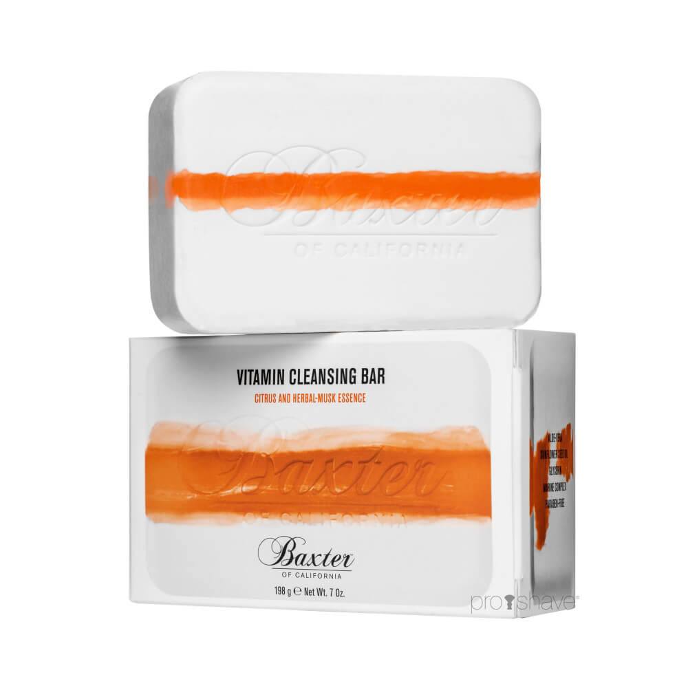 Billede af Baxter Of California Vitamin Cleansing Body Bar, Citrus & Herbal musk, 198 gr.