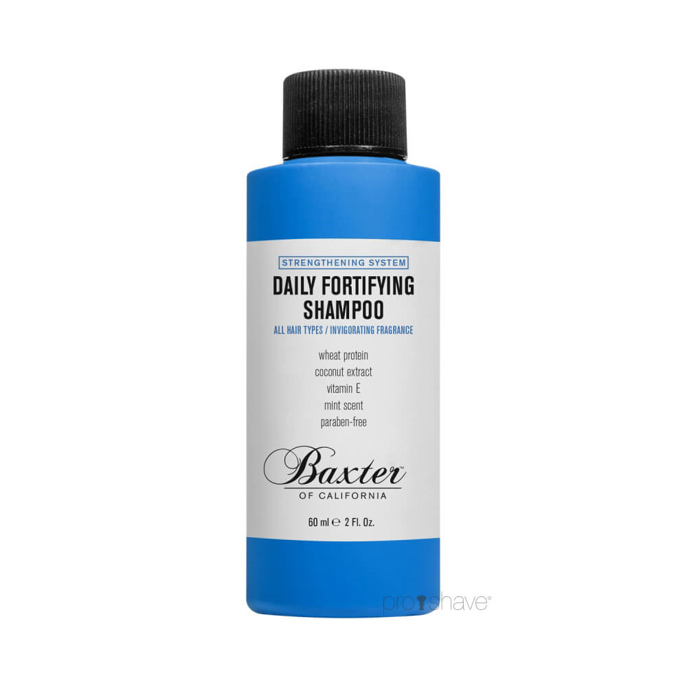 Billede af Baxter Of California Daily Fortifying Shampoo, Rejsestørrelse, 60 ml.