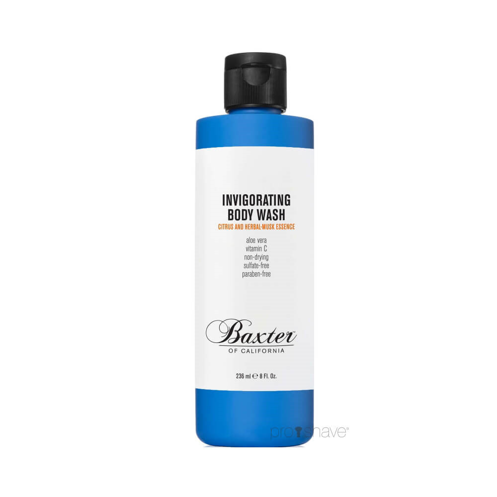 Se Baxter Of California Invigorating Body Wash, Citrus, 236 ml. hos Proshave