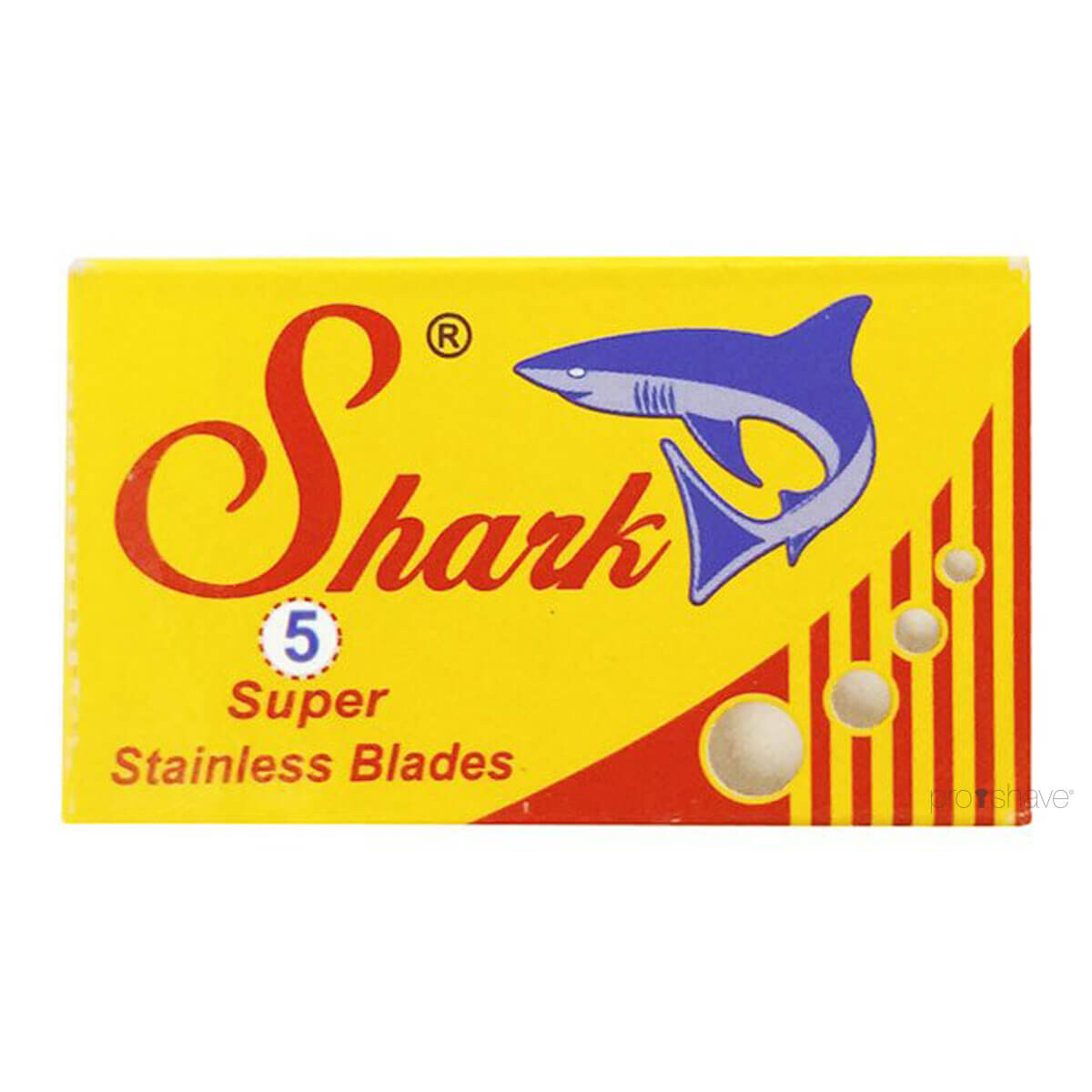 Shark Super Stainless DE-Barberblade, 2×5 stk. (10 stk.)